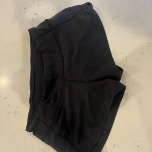 Women's Black Athletic Shorts